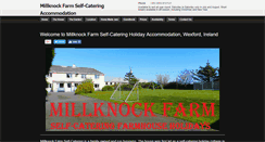 Desktop Screenshot of millknockfarm.com