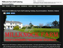 Tablet Screenshot of millknockfarm.com